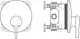 IS-Attrappe-Brausearmatur-UP-Melange-Bausatz-2-Chrom-A4863AA gallery number 2